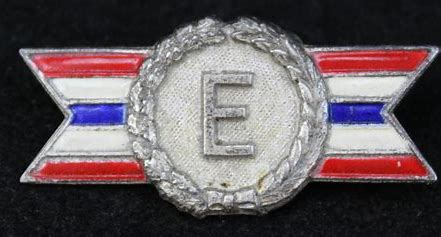 Army/Navy E Pin